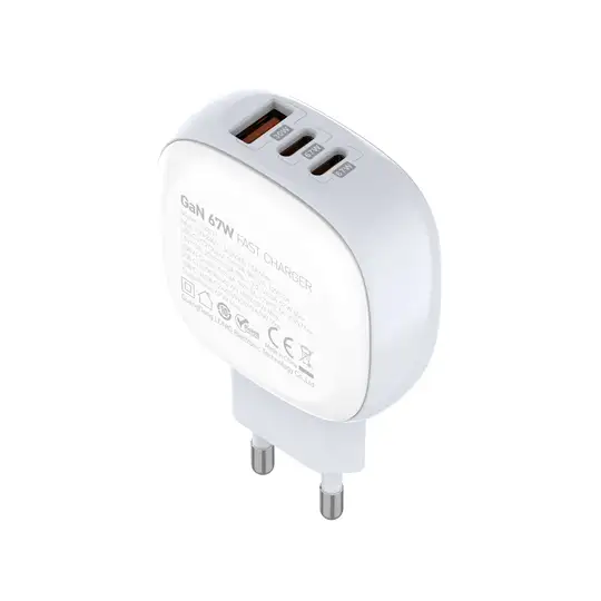 LDNIO Q3611 67W Dual Port PD & QC Fast Charger