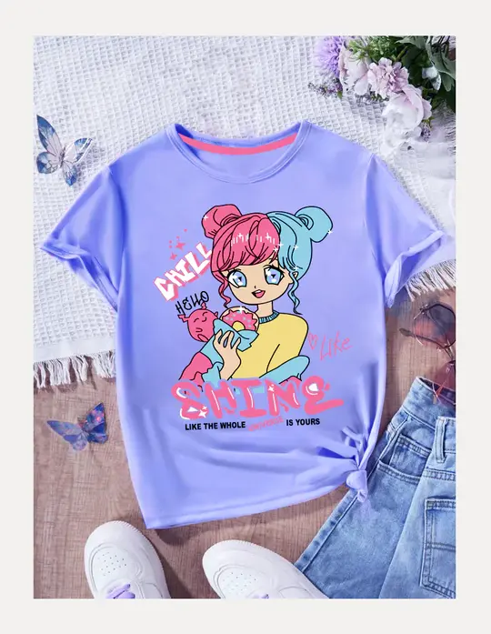 universe is yours | cartoon printed Cool kids t-shirt